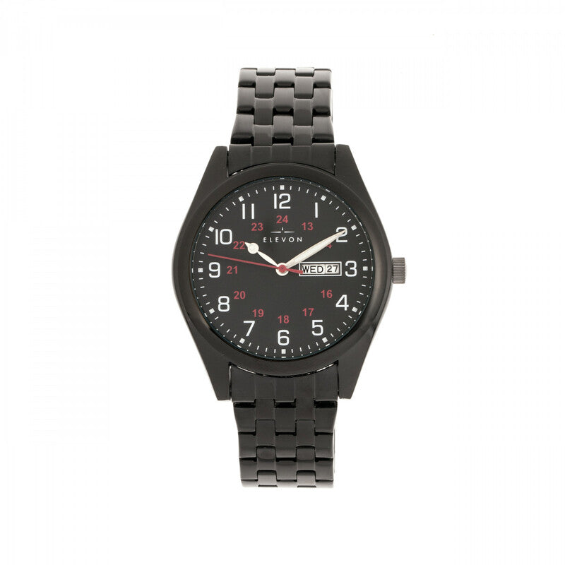 Elevon Gann ELE106-6 men's watch with black dial