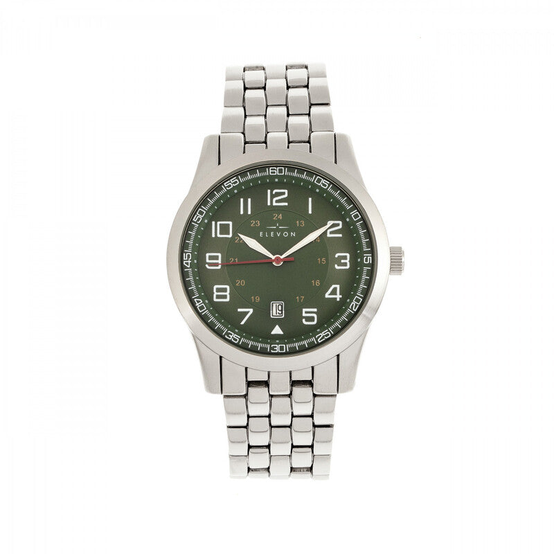 Elevon Garrison ELE105-3 men's watch with green dial
