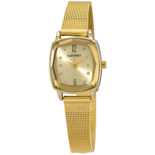 Ellen Tracy ET5188GD women's watch with gold dial