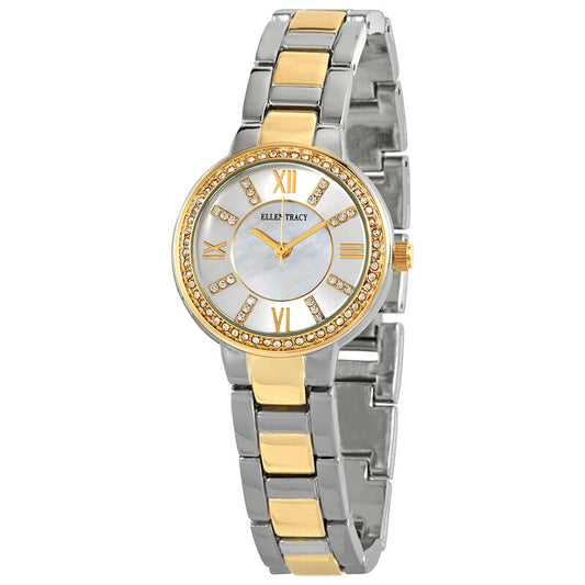 Ellen Tracy ET5189TTG women's watch with two-tone bracelet