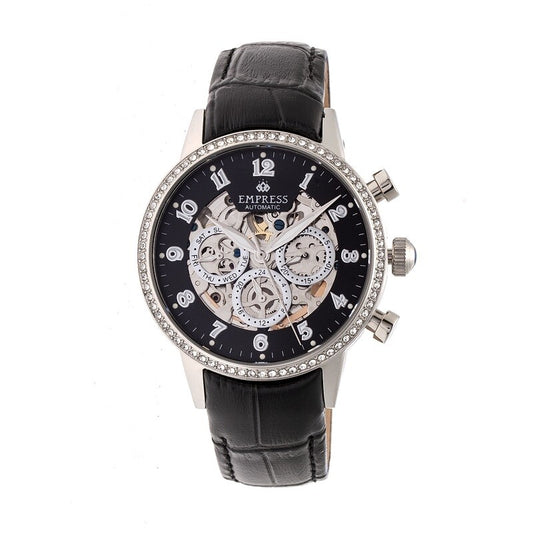 Empress Beatrice EM2002 women's watch with black dial