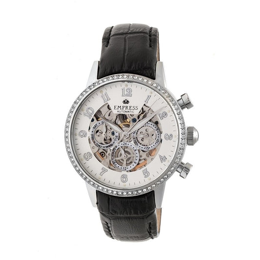 Empress Beatrice EM2001 women's watch with silver dial