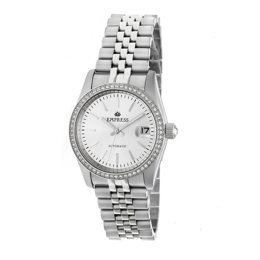 Empress Constance EMPEM1501 women's watch with silver dial