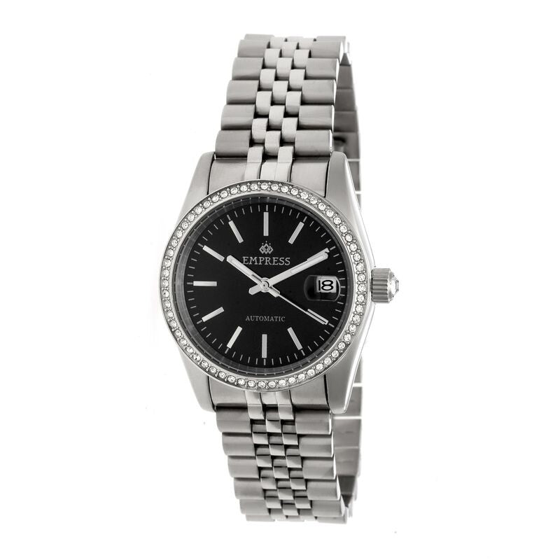 Empress Constance EM1502 women's watch with black dial