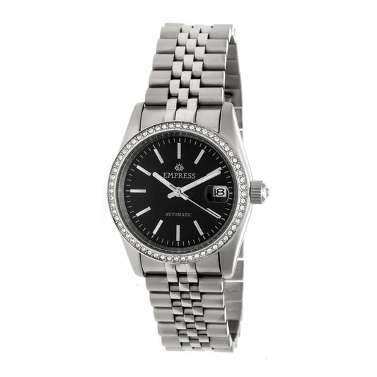 Empress Constance EM1502 women's watch with black dial