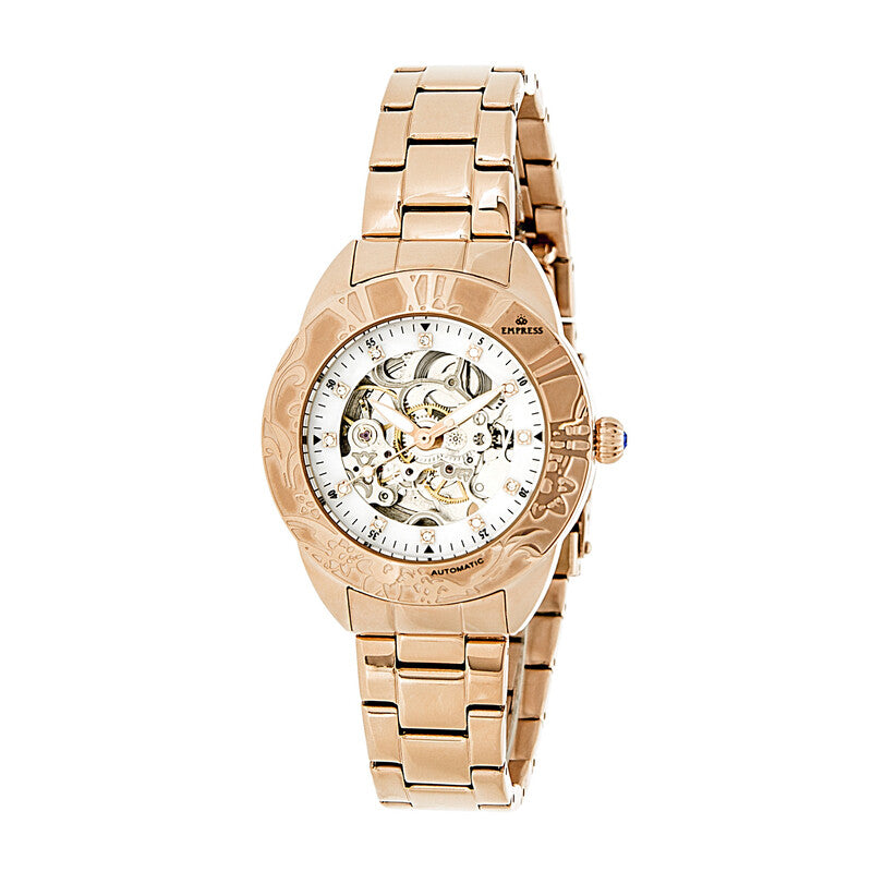 Empress Godiva EMPEM1103 women's watch with white dial