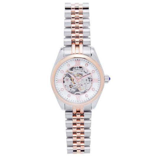 Empress Magnolia EMPEM3602 women's watch with white dial