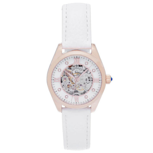 Empress Magnolia EMPEM3606 women's watch with white dial