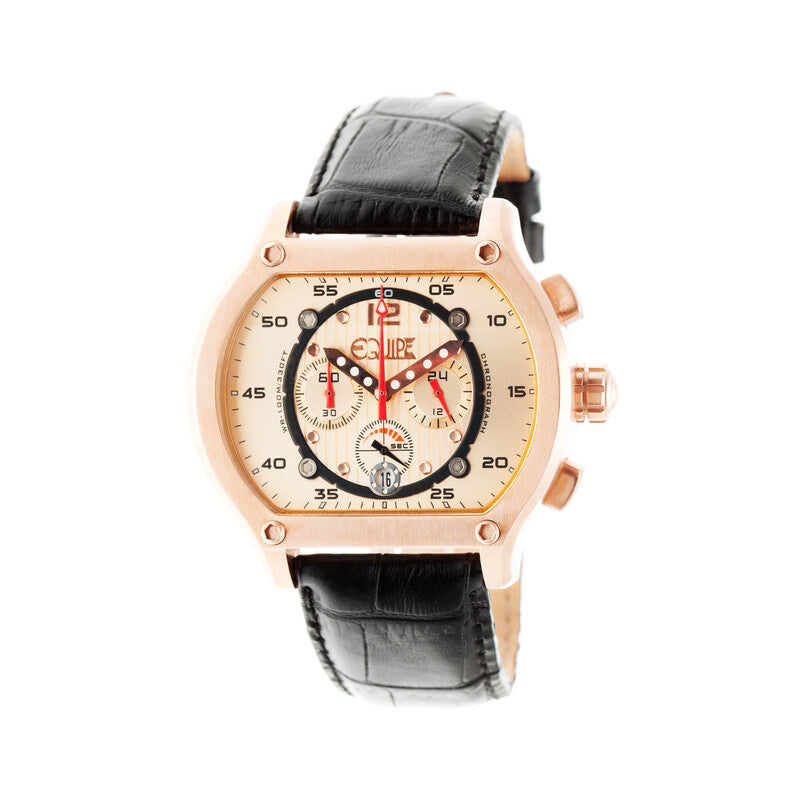 Equipe Dash E712 men's watch with rose dial