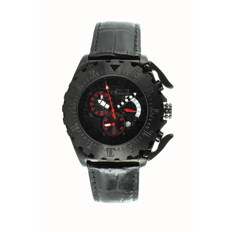 Equipe Paddle Q307 men's watch with black dial