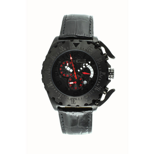 Equipe Paddle Q307 men's watch with black dial