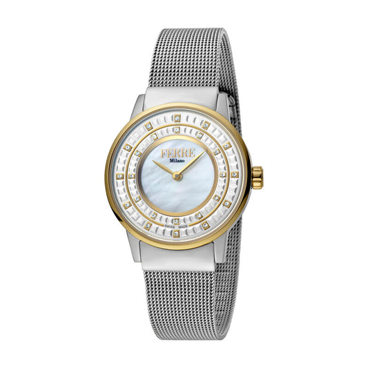Ferre Milano FM1L102M0091 women's watch with silver dial