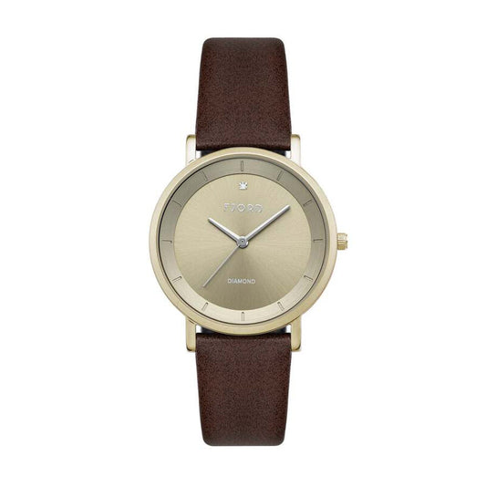 Fjord Jensen FJ-6062-03 women's watch with grey dial