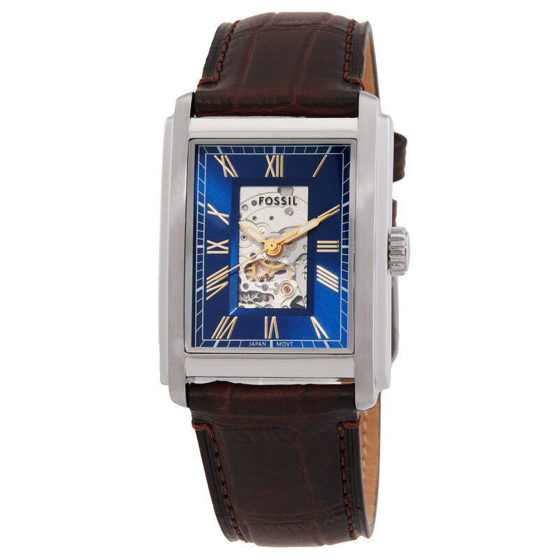 Fossil Carraway ME3273 unisex watch with blue dial