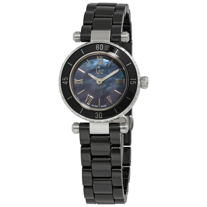 GC By Guess Mini Chic Ceramic X70012L2S women watch with black dial