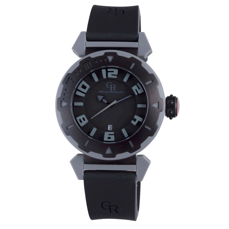 Giulio Romano Ferrara GR-5000-13-007 men's watch with black dial