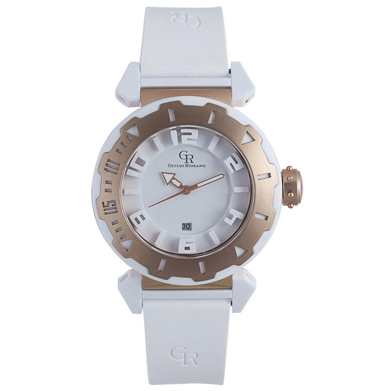 Giulio Romano Ferrara GR-5000-24-001.09.7 men's watch with white dial