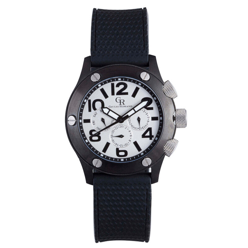 Giulio Romano Piemonte GR-3000-13-001 men's watch with silver dial