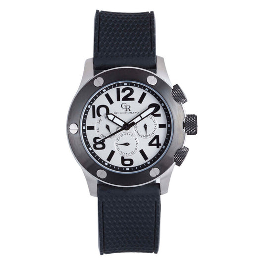 Giulio Romano Piemonte GR-3000-04-001 men's watch with silver dial