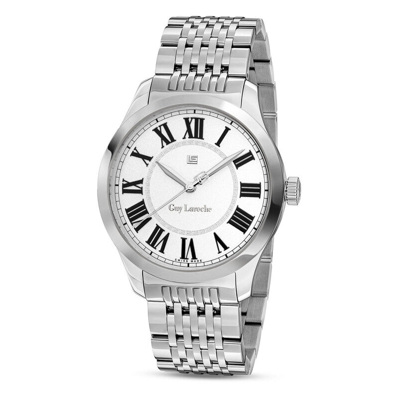 Guy Laroche Louis Quartz White Dial Men's Watch GLWGG0001103