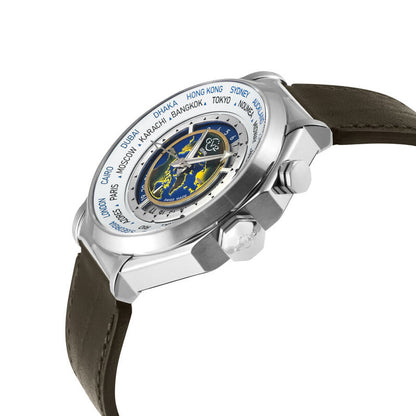 GV2 by Gevril Marchese White Dial Men's Watch 42430