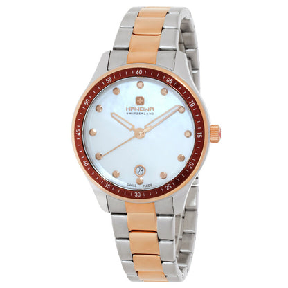 Hanowa Ajoie Quartz White Mother of Pearl Dial Women's Watch HAWLH2200360 image 1