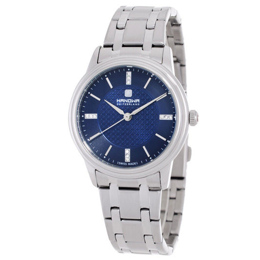 Hanowa Emilia Quartz Crystal Blue Dial Women's Watch 16-7087.04.003 image 1