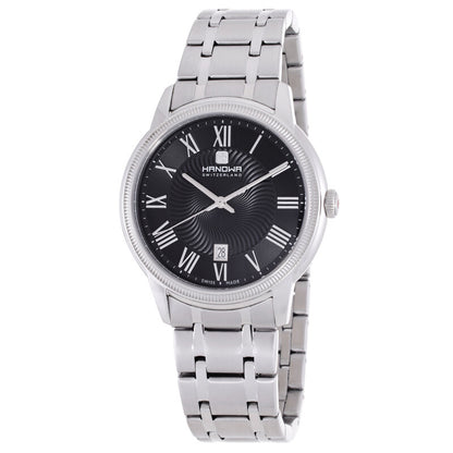 Hanowa Salvan Quartz Black Dial Men's Watch HAWGH0002804 image 1