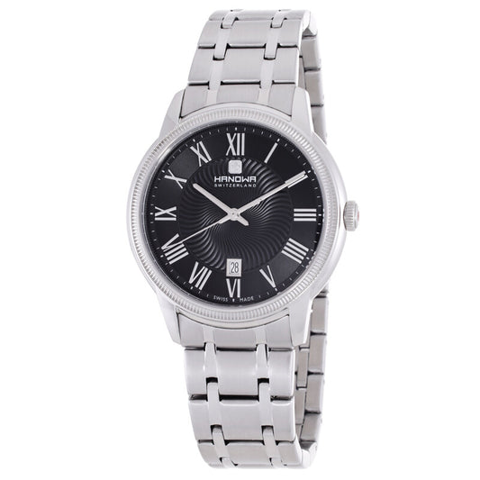 Hanowa Salvan Quartz Black Dial Men's Watch HAWGH0002804 image 1