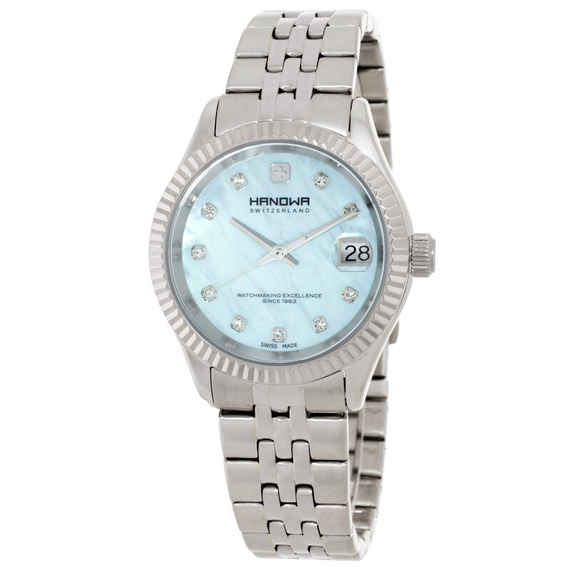 Hanowa Sense Quartz Light Blue Mother of Pearl Dial Women's Watch HAWLH0002603 image 1