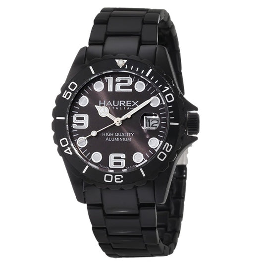 Haurex Italy Ink Quartz Women's Watch Black Dial 7K374DNN