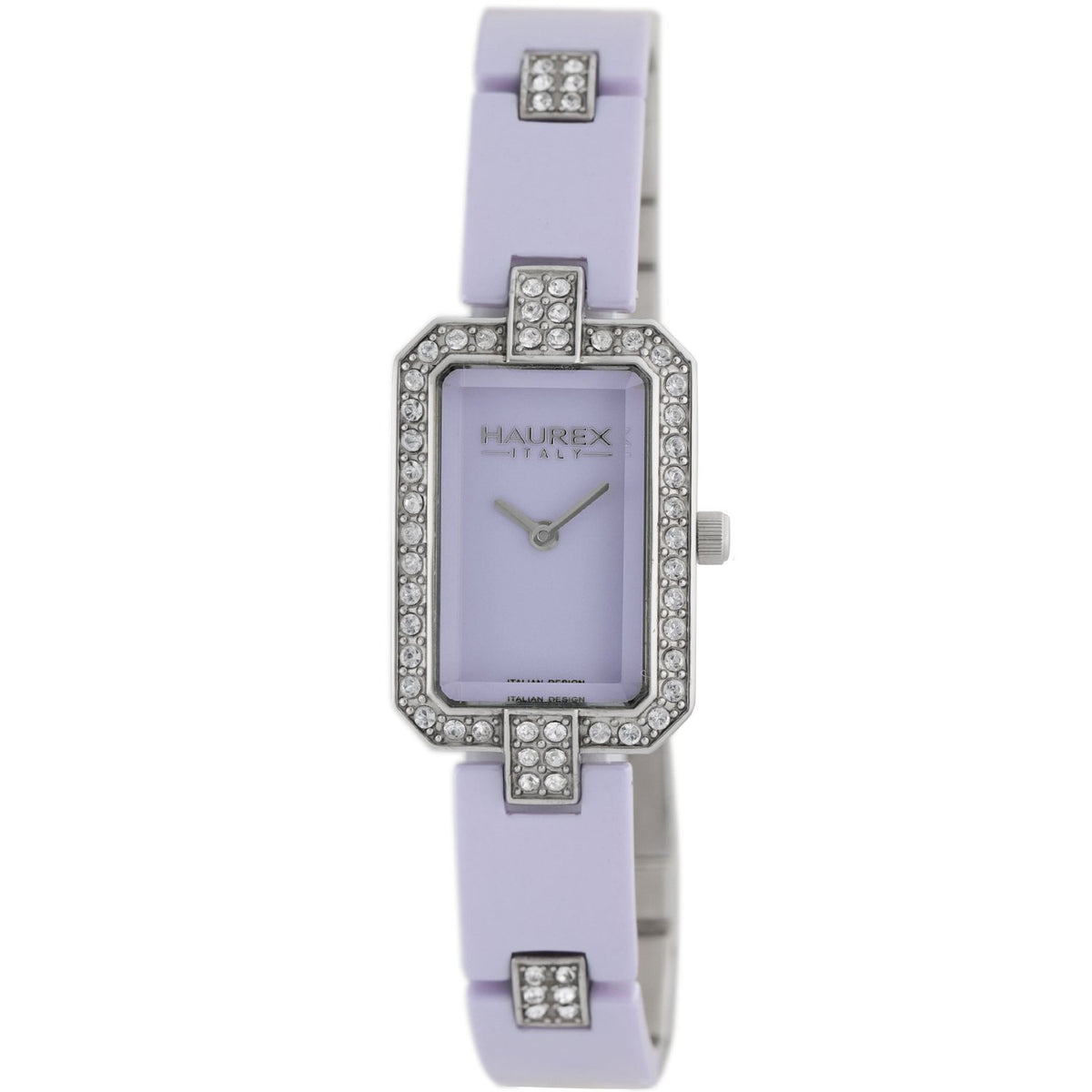 Haurex Italy Miroir Quartz Women's Watch Purple Dial XS357DL1