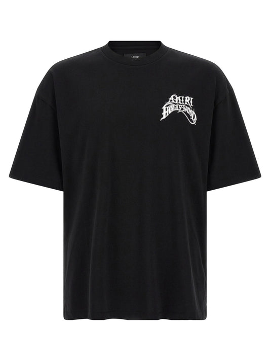 Amiri Hollywood LJ Skate T-Shirt AMTOJR1189001 unisex T-shirt in Black