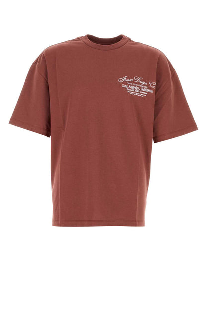 Amiri Chain T-Shirt AM426JR003-BRICK men's T-shirt in Brick