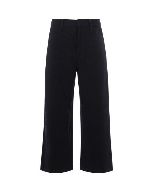 Arte Antwerp Pleated Wool-Viscose Trousers — Black