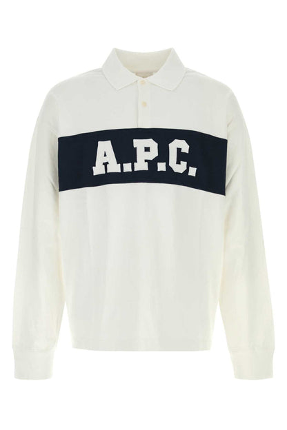 A.P.C. Alexis Polo Shirt COHRUH26633 AAB men's polo in white
