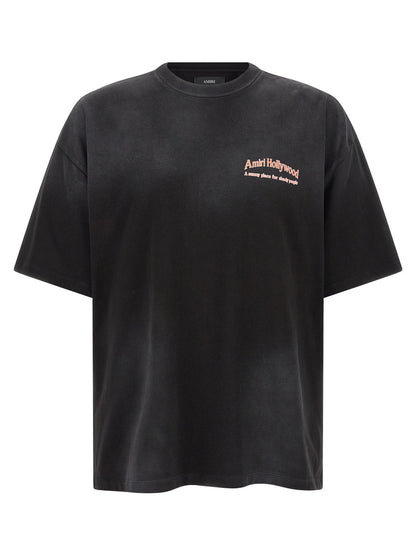 Amiri Hollywood Skate T-Shirt AM326JR0040002 men's T-shirt in Black