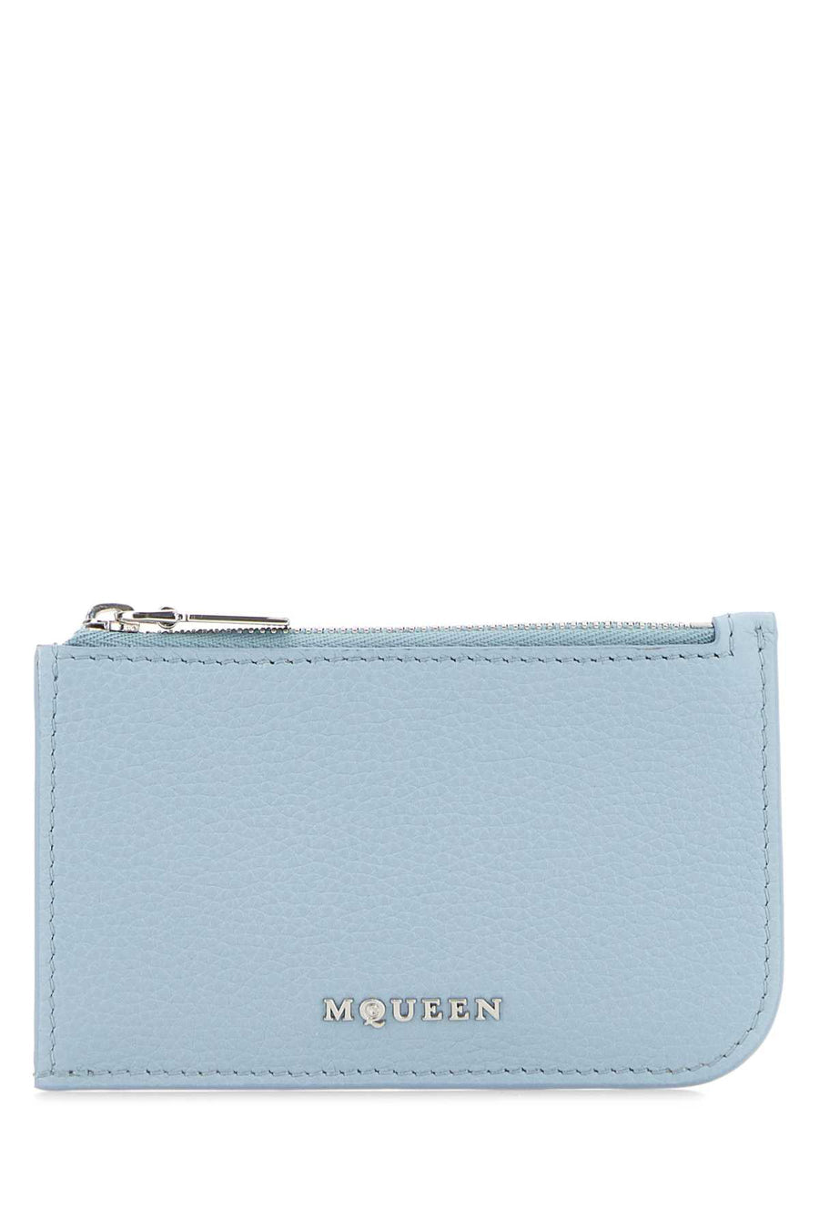 Alexander McQueen Card Case 8135461VDCC 4900 unisex card case in light blue, product photo 1