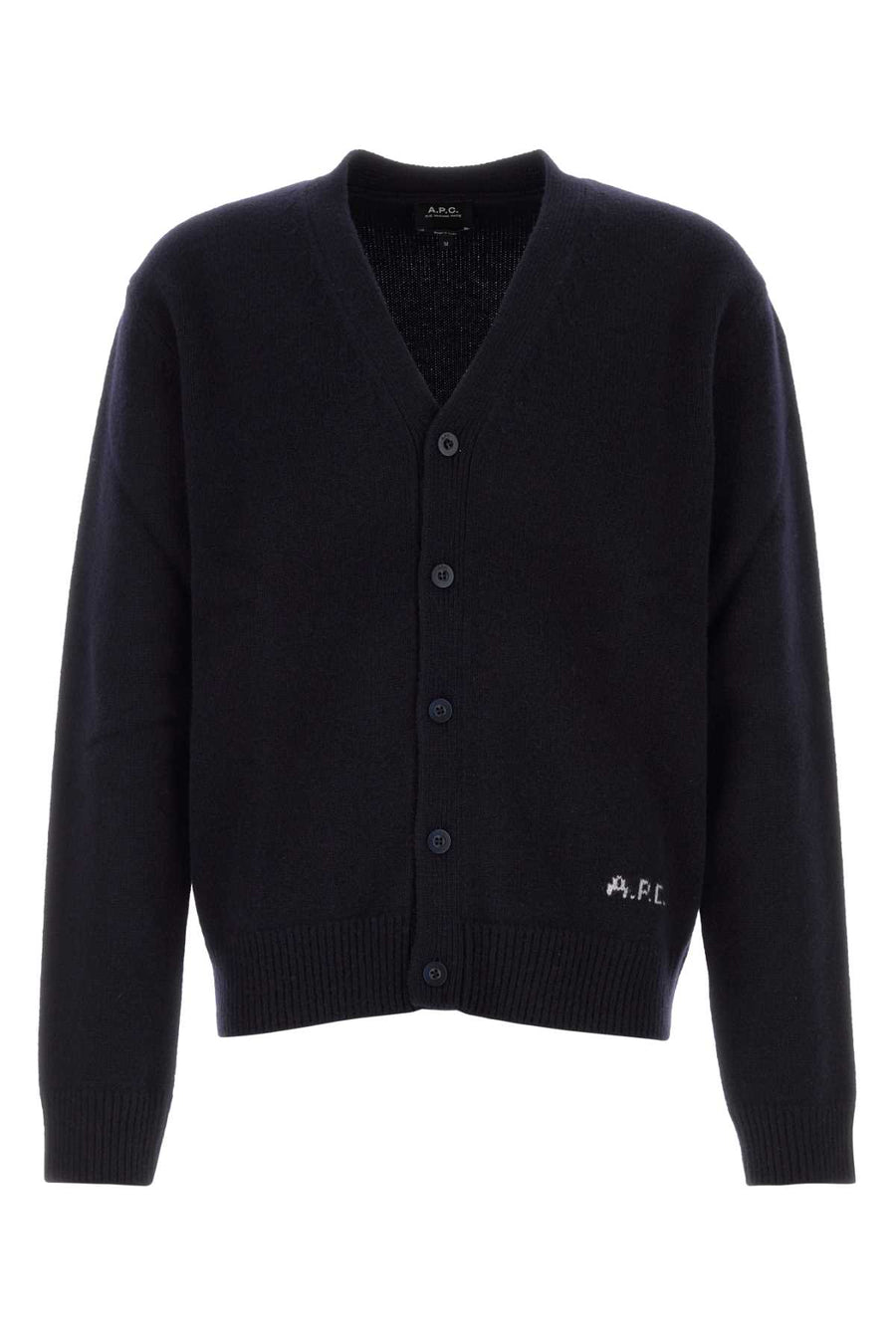 A.P.C. Kevin Cardigan WOASWH22020 IAK men's cardigan in navy