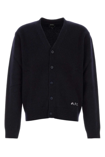 A.P.C. Kevin Cardigan WOASWH22020 IAK men's cardigan in navy