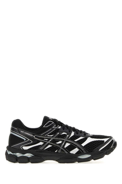 Asics Cushioned Running Design Sneakers — Black