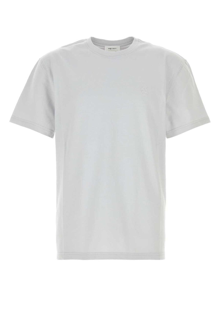 Alexander McQueen Skull T-Shirt 873655QXACI 1240 men's t-shirt in gray, product photo 1