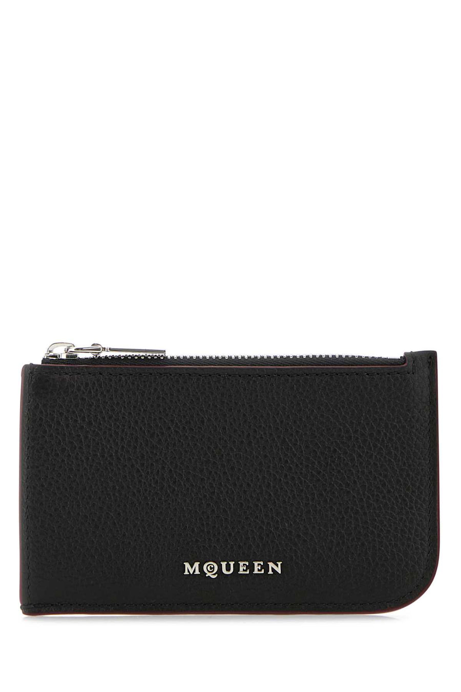 Alexander McQueen Card Case 8135461VDCC 1000 men's card case in black, product photo 1
