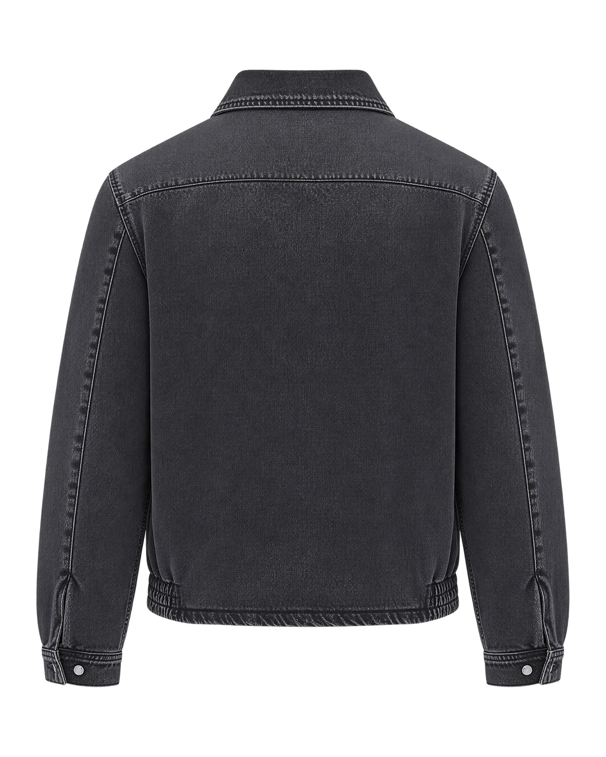 Arte Antwerp Washed Denim Jacket — Black