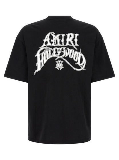 Amiri Hollywood LJ Skate T-Shirt AMTOJR1189001 unisex T-shirt in Black