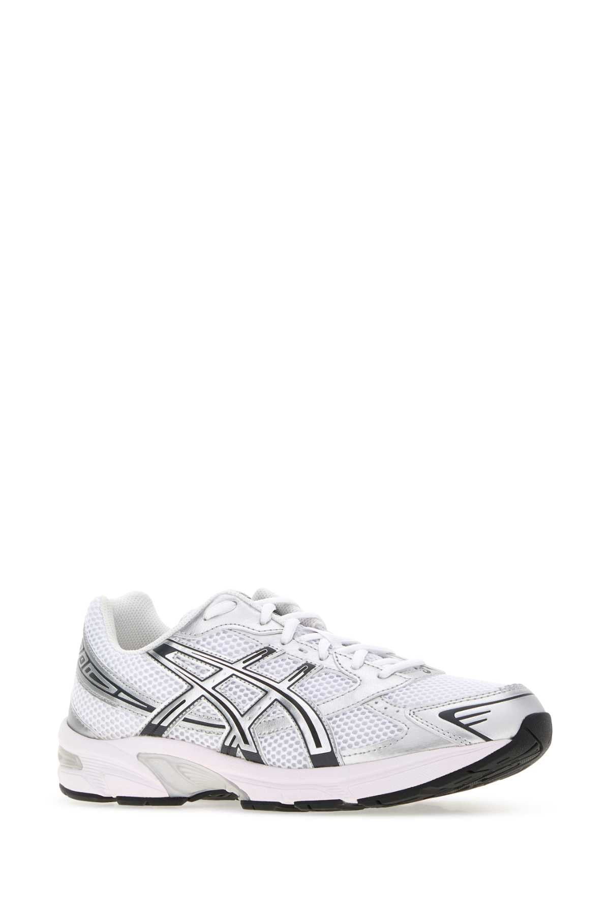 Asics Two-Tone Mesh Sneaker — White