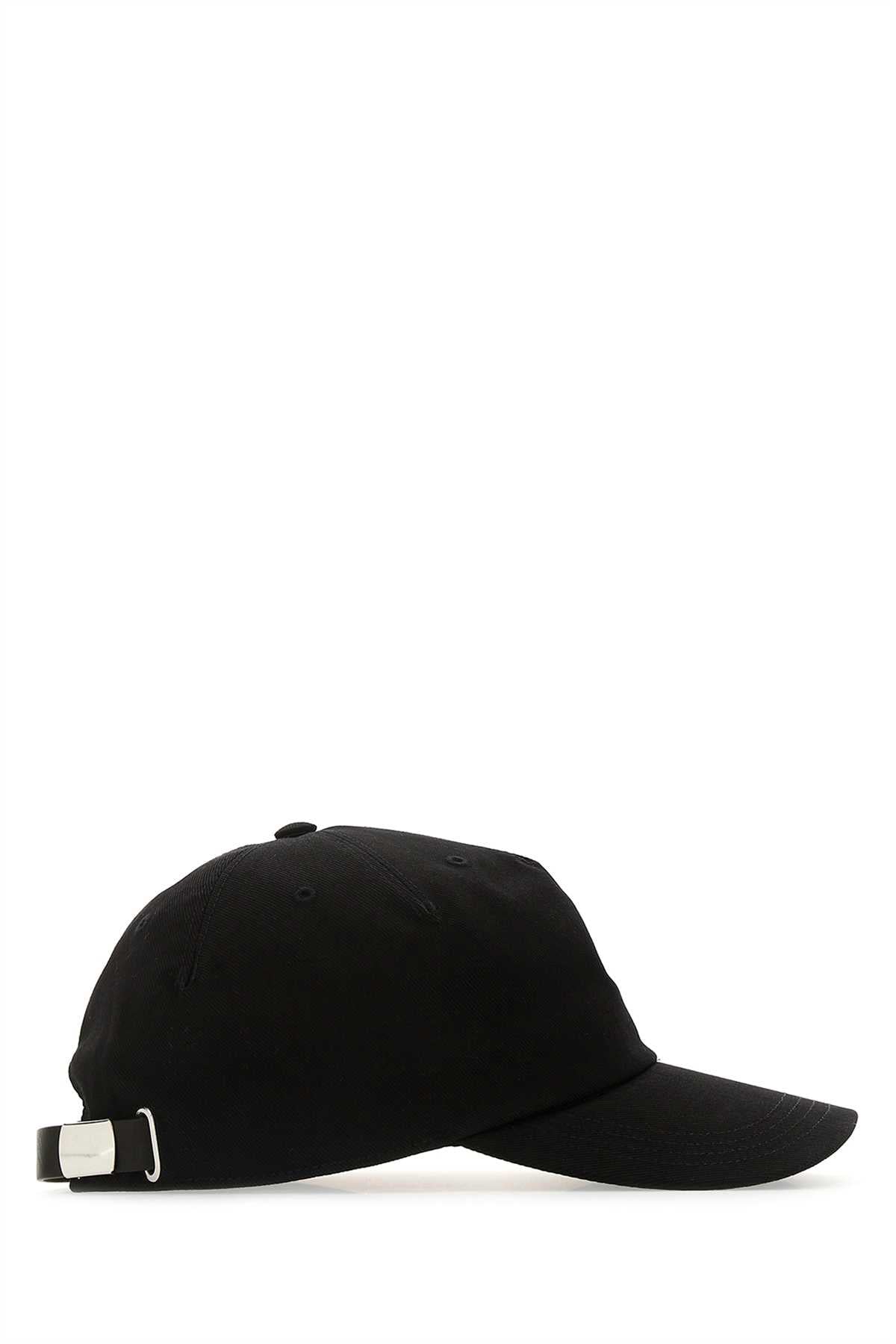 Alexander McQueen Baseball Cap 6328964105Q 1078 unisex hat in black, product photo 2