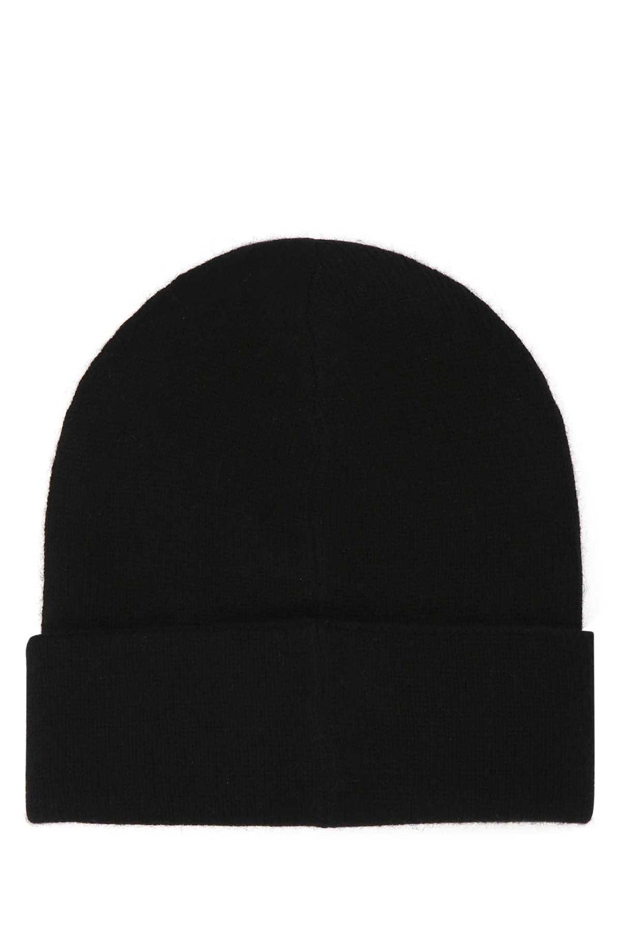 Alexander McQueen CUFFIA Cashmere Beanie 6631954201Q 1079 men's hat in black, product photo 2