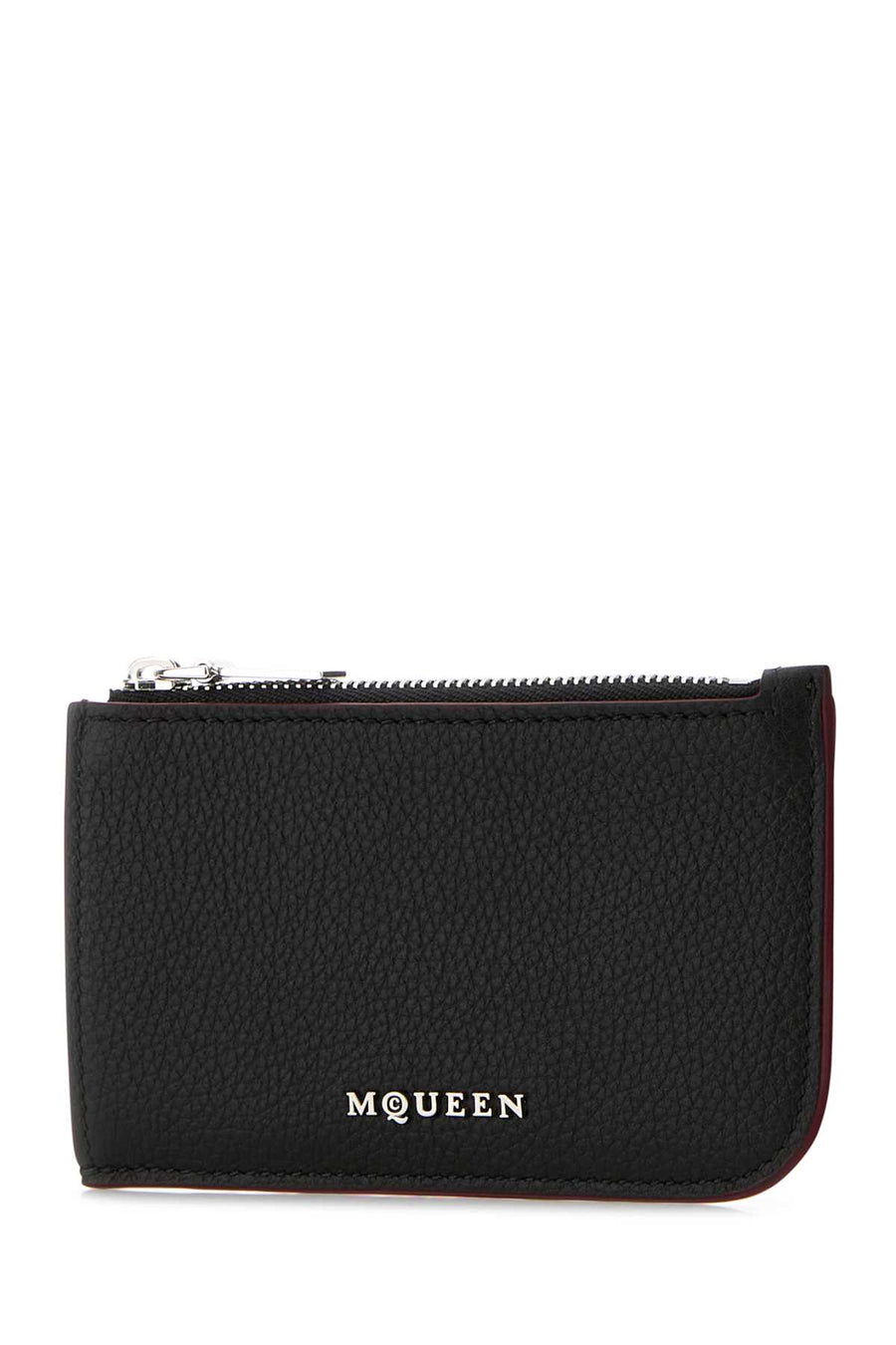Alexander McQueen Card Case 8135461VDCC 1000 men's card case in black, product photo 2