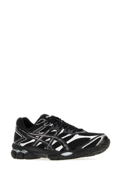 Asics Cushioned Running Design Sneakers — Black